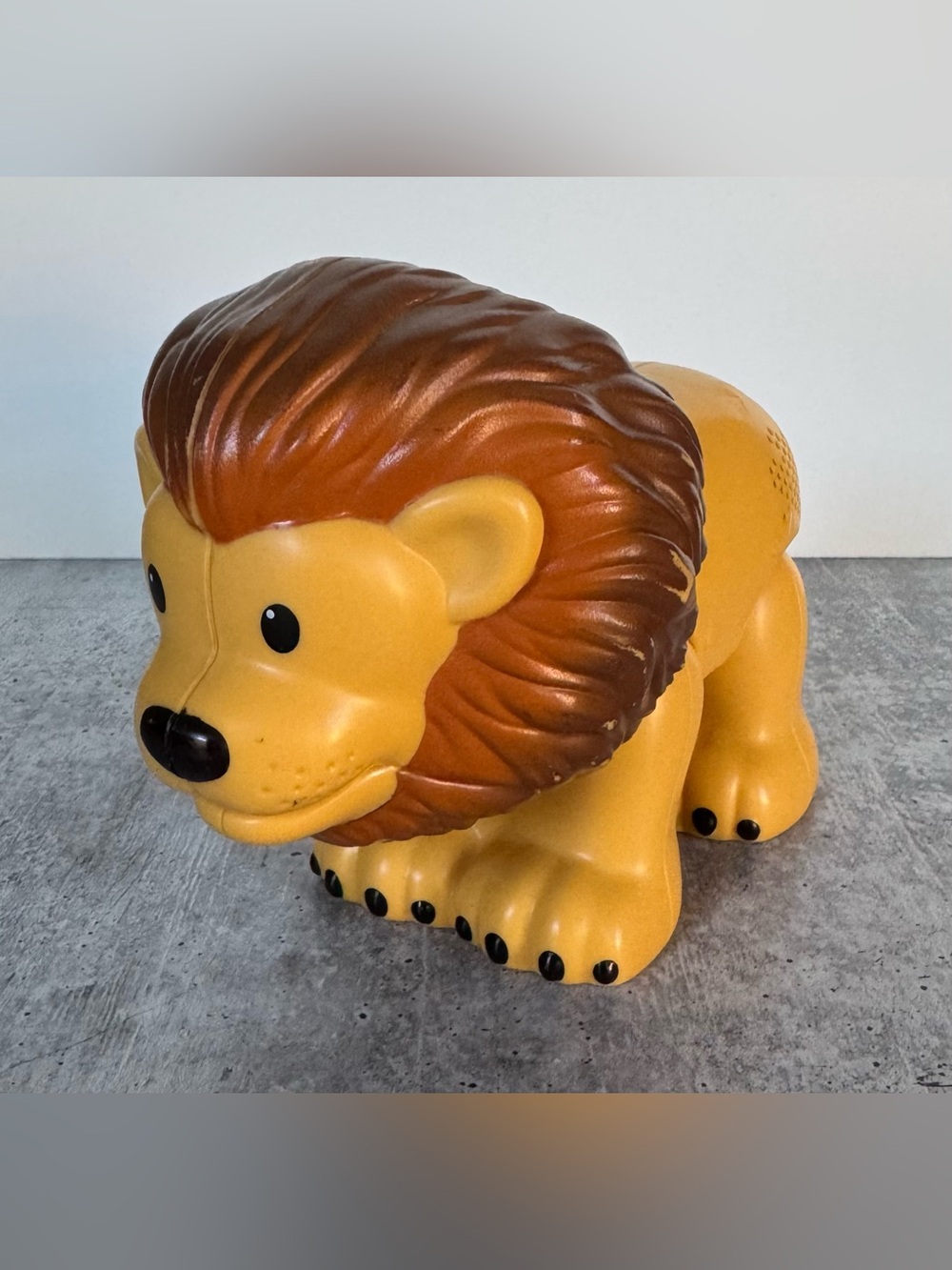 Little People Big Zoo Talker Animals Snoring Lion Rare *READ*